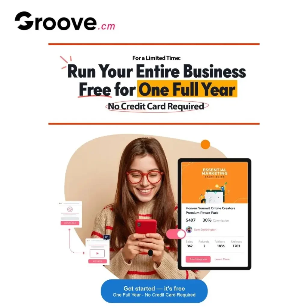 Groove cm Review – The Ultimate All-In-One Marketing & Website Platform
